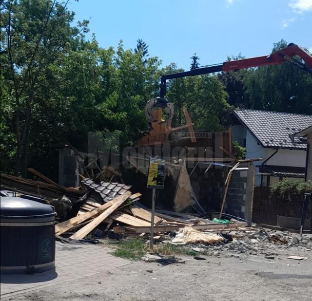 Demilare garaje pe strada Ștefan Tomșa 7 iulie 2025
