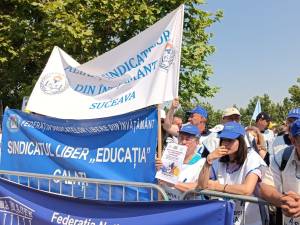 Protestul profesorilor din 7 iulie