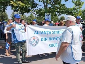Protestul profesorilor din 7 iulie