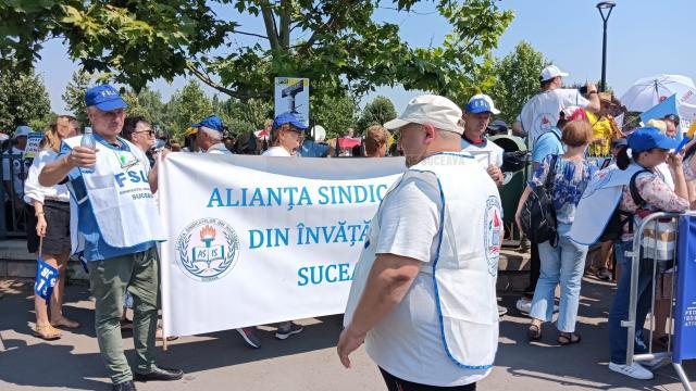 Protestul profesorilor din 7 iulie