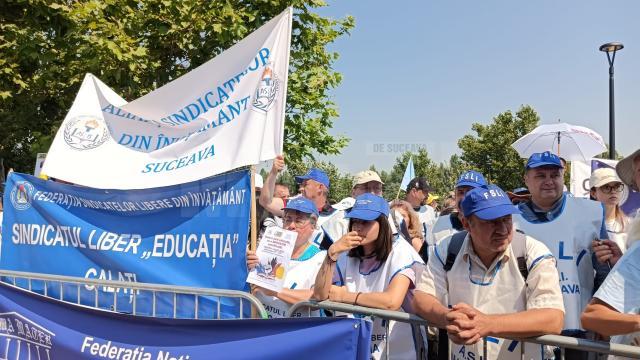 Protestul profesorilor din 7 iulie