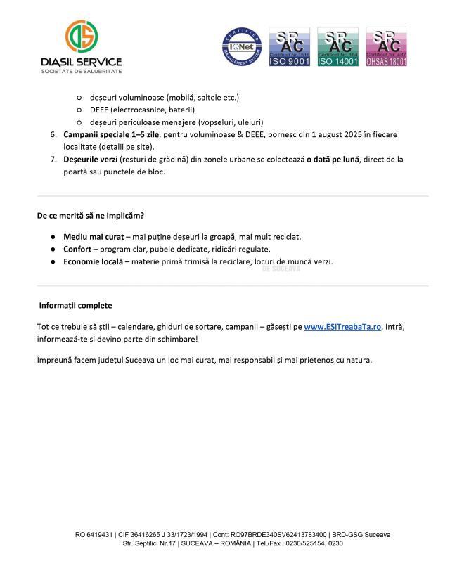 Suceava face un pas important spre un județ mai curat!