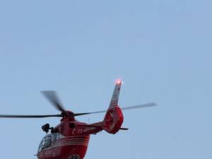 Copil de 5 ani, cu ciroză, transportat de urgență cu un elicopter SMURD la Iași