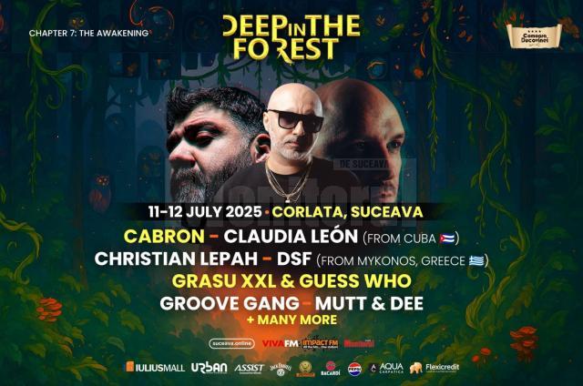 Grasu XXL, Cabron și Guess Who vin la „Deep in the forest”, pe 11 și 12 iulie