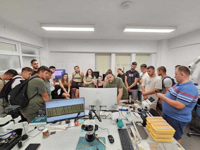 Studenții de la Silvicultură ai Universității Sapientia, în vizită de studiu la Suceava