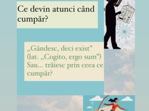 ,,Gândesc, deci exist”(lat. ,,Cogito, ergo sum”)