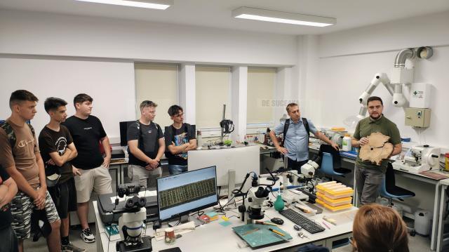 Studenții de la Silvicultură ai Universității Sapientia, în vizită de studiu la Suceava