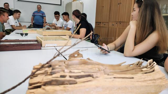 Studenții de la Silvicultură ai Universității Sapientia, în vizită de studiu la Suceava