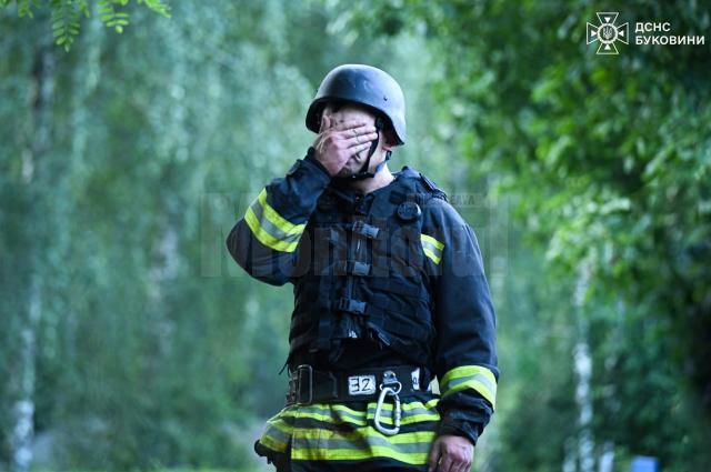 Atac rusesc asupra Cernăuțiului sursa foto BucPress Cernăuți