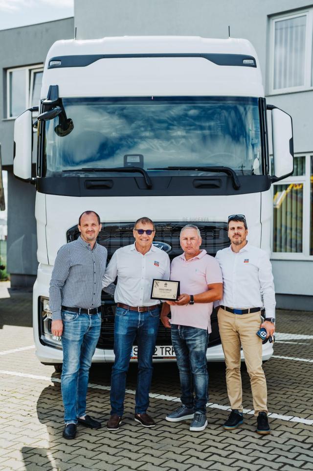 Camioane Ford de ultimă generație, cu tehnologii performante și consum redus, la firma suceveană Angeltrans