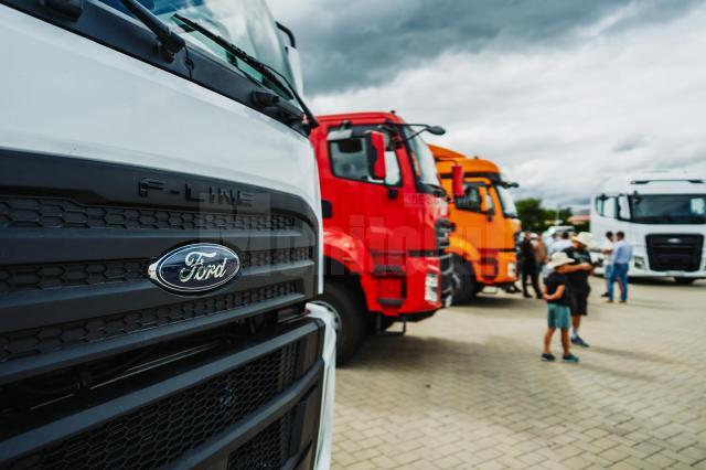 Camioane Ford de ultimă generație, cu tehnologii performante și consum redus, la firma suceveană Angeltrans