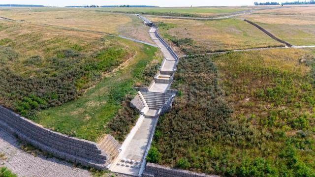 Au fost recepționate lucrările de stabilizare a terenului în zona Aeroportului „Ștefan cel Mareˮ