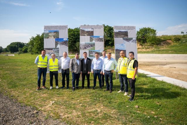 Au fost recepționate lucrările de stabilizare a terenului în zona Aeroportului „Ștefan cel Mareˮ