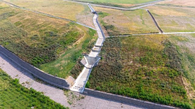 Au fost recepționate lucrările de stabilizare a terenului în zona Aeroportului „Ștefan cel Mareˮ