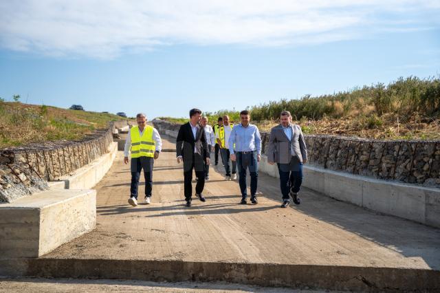 Au fost recepționate lucrările de stabilizare a terenului în zona Aeroportului „Ștefan cel Mareˮ