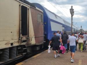 Grupul a plecat din Suceava luni după-amiază iar marți dimineață au ajuns la Costinești