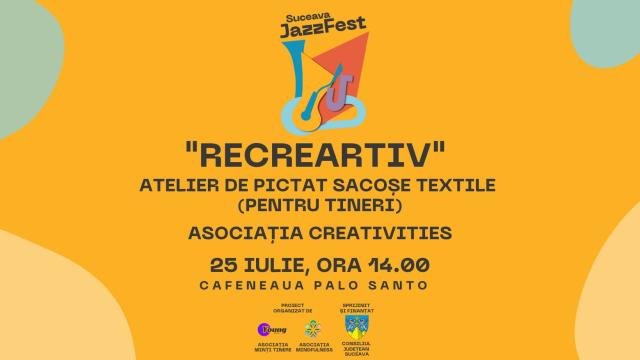 „Recreartiv”, atelier de pictat sacoșe textile