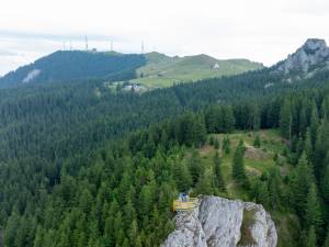 Noul punct de belvedere de pe Rarău