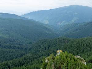 Noul punct de belvedere de pe Rarău