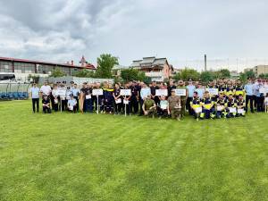Premii importante pentru Serviciile de Urgență ale Pompierilor firmei Egger și ale Primăriei Cârlibaba