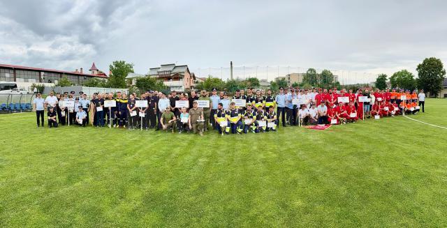 Premii importante pentru Serviciile de Urgență ale Pompierilor firmei Egger și ale Primăriei Cârlibaba