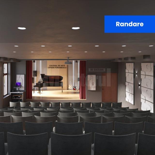 Cum va arăta aula după modernizare