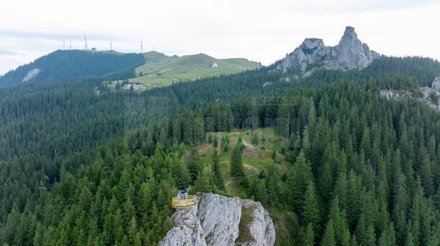 Punctul de belvedere tip Skywalk de pe Rarău