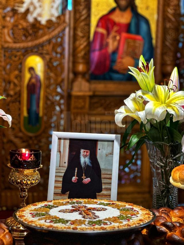 Slujbă de pomenire pentru arhim. Grigorie Halciuc, cel mai longeviv stareț al Mănăstirii „Sfântul Ioan cel Nou de la Suceava”