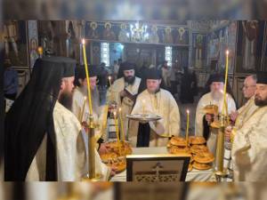 Slujbă de pomenire pentru arhim. Grigorie Halciuc, cel mai longeviv stareț al Mănăstirii „Sfântul Ioan cel Nou de la Suceava”