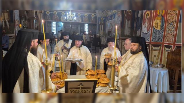 Slujbă de pomenire pentru arhim. Grigorie Halciuc, cel mai longeviv stareț al Mănăstirii „Sfântul Ioan cel Nou de la Suceava”