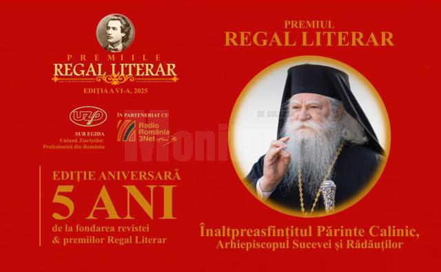 Înaltpreasfințitul Părinte Calinic a primit Premiul „Regal Literar”, pentru volumul „Minunile – revelații ale Sfintei Treimi”