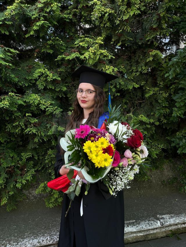 Coca Bianca - șefă de promoție la Colegiul ”Mihai Eminescu”