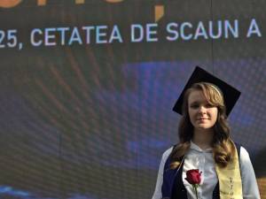 Iulia Popa, sefa de promotie de la Colegiul Stefan cel Mare