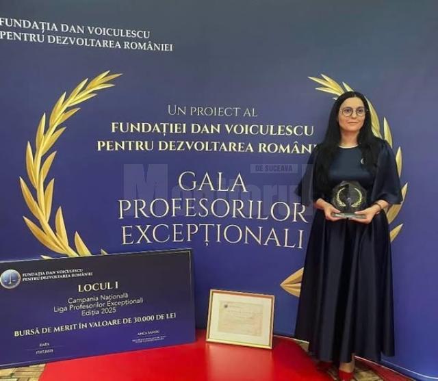 Profesoara Nicoleta Schipor este marea câștigătoare a campaniei Liga Profesorilor Excepționali