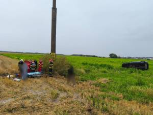 Accident rutier la Dorneşti0