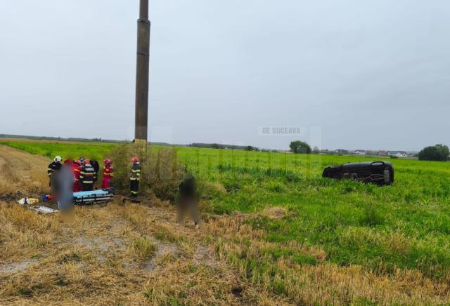 Accident rutier la Dorneşti0