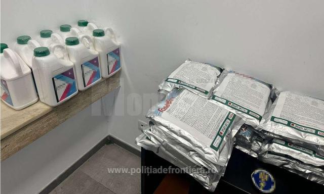 Substanțe toxice descoperite într-o mașină care venea din Ucraina