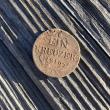 Monedă găsită la talpa casei vechi