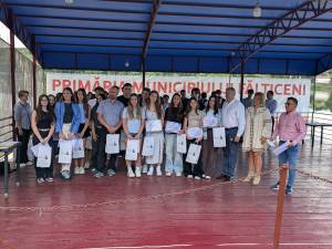 72 de elevi din Fălticeni au fost premiați de primarul Cătălin Coman