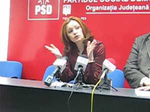 Deputatul PSD Adomnicăi, supărată că PDL nu vrea să colaboreze cu PSD