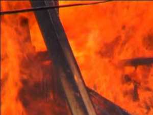 Cinci oameni, rămaşi într-un morman de cenuşă după un incendiu devastator