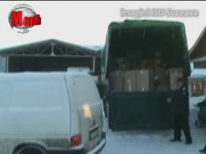 Un camion cu alimente pentru sinistraţii din Buzău a plecat ieri din Suceava