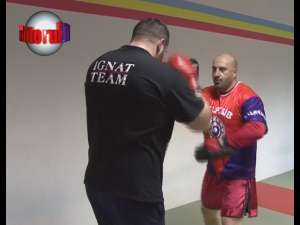 Luptătorul de MMA Gheorghe Ignat, antrenamente alături de Adrian Mihai, alias “Sfarmă Piatră”