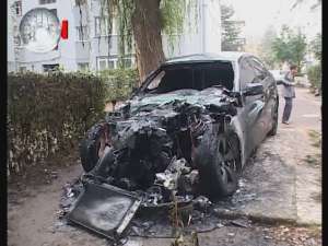 BMW-ul folosit de la un interlop din Suceava, incendiat intenționat