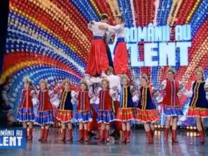 Ansamblul „Cervona Kalena” din Negostina, astăzi, live, în prima semifinală a show-ului „Românii au talent”