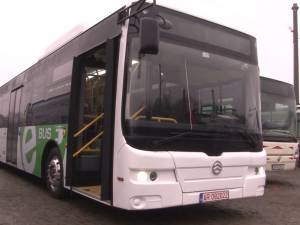 Un nou autobuz electric, modern, circulă de vineri, în Suceava