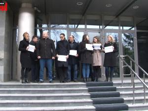 Procurorii suceveni au protestat faţă de modificările la legile justiţiei