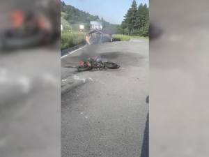 Un militar sucevean pentru care motoarele erau totul a murit în accident de motocicletă, în Pasul Tihuța